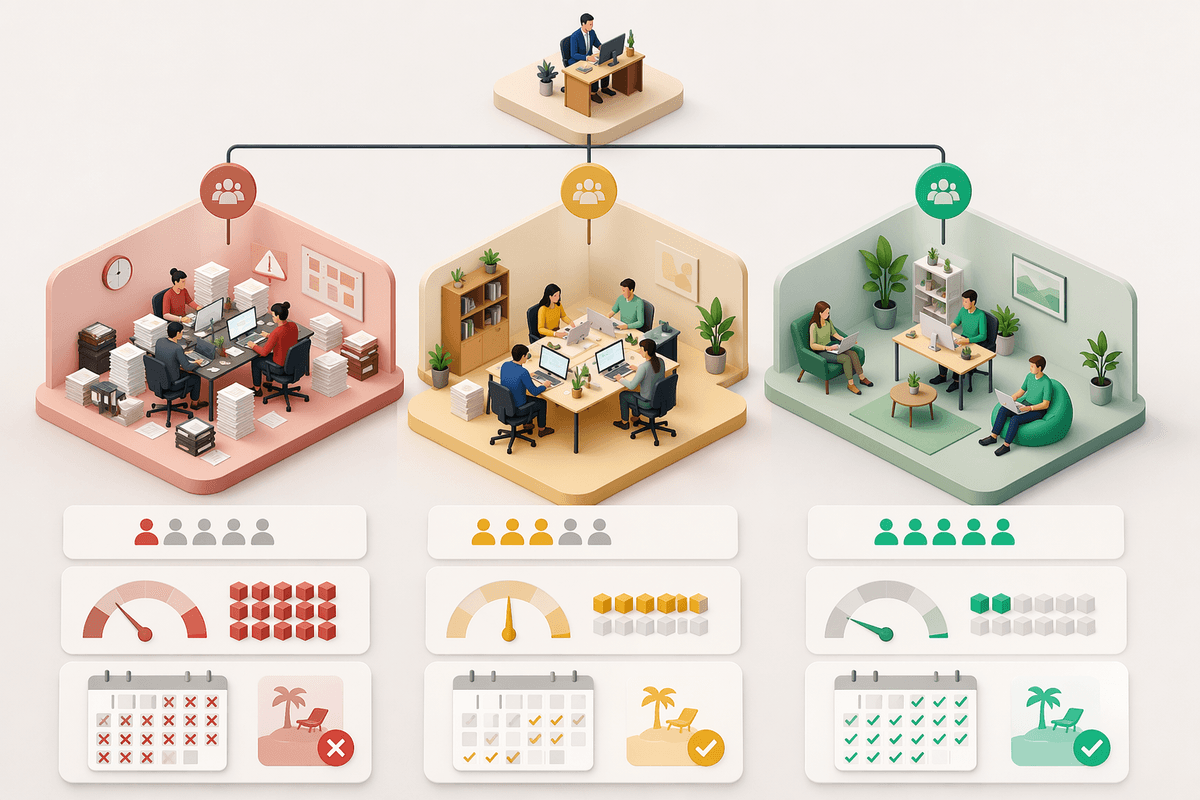 Managers as the policy: consistency gaps appear
