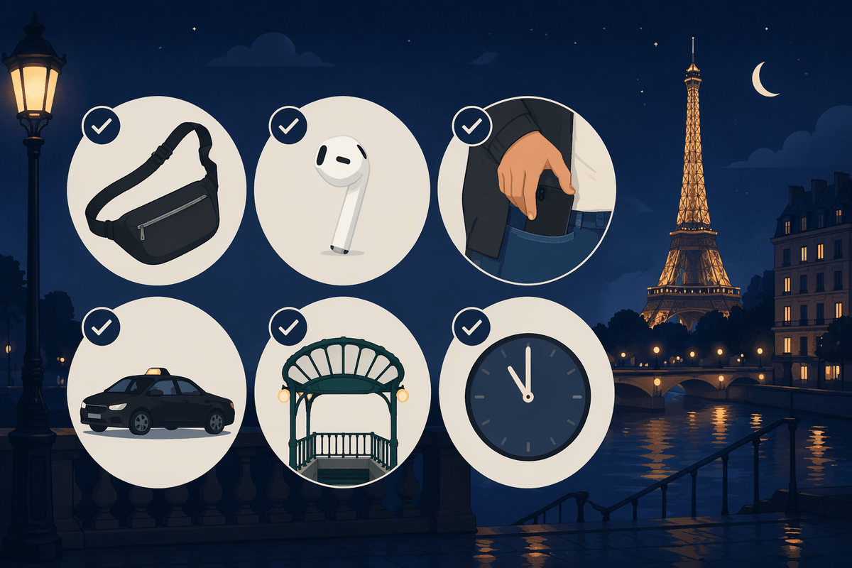 Safety, scams, and nighttime comfort checklist