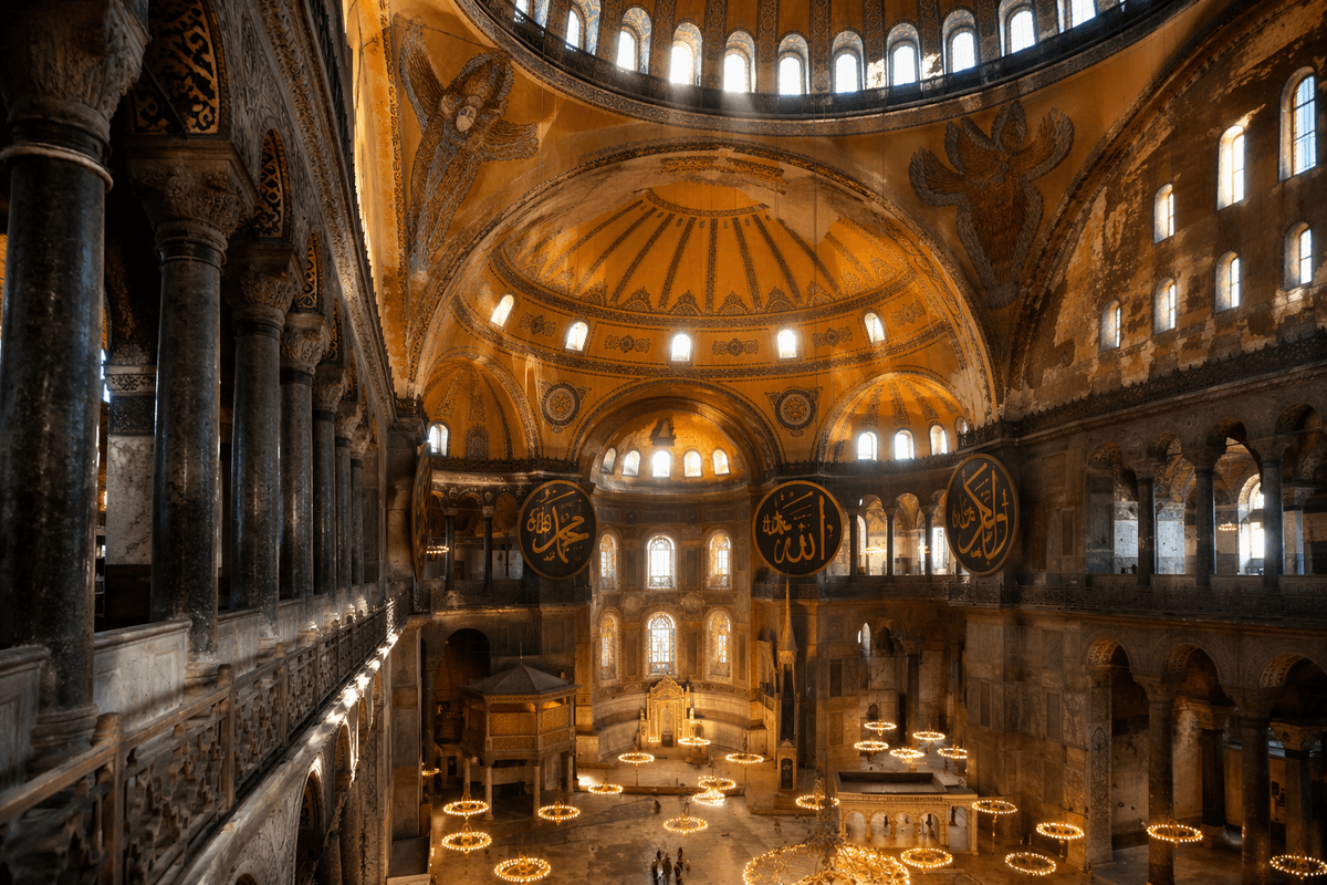 Visiting The Hagia Sophia In Istanbul, Turkey