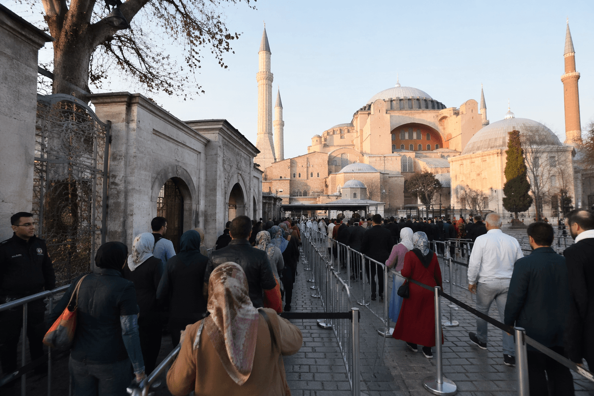What it is today: mosque, museum, monument