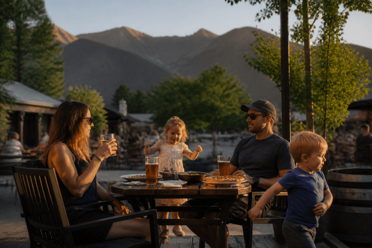 Where to eat with kids (and still relax)