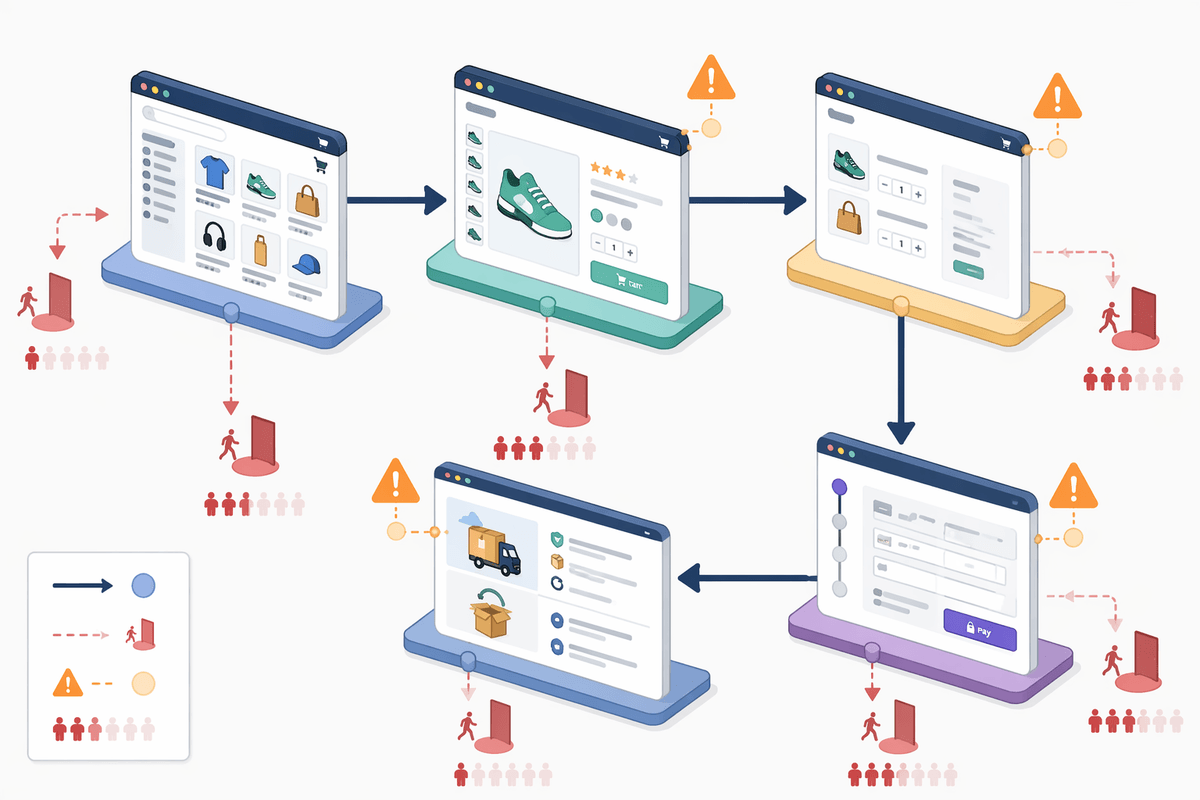 Watch for customer friction in key pages