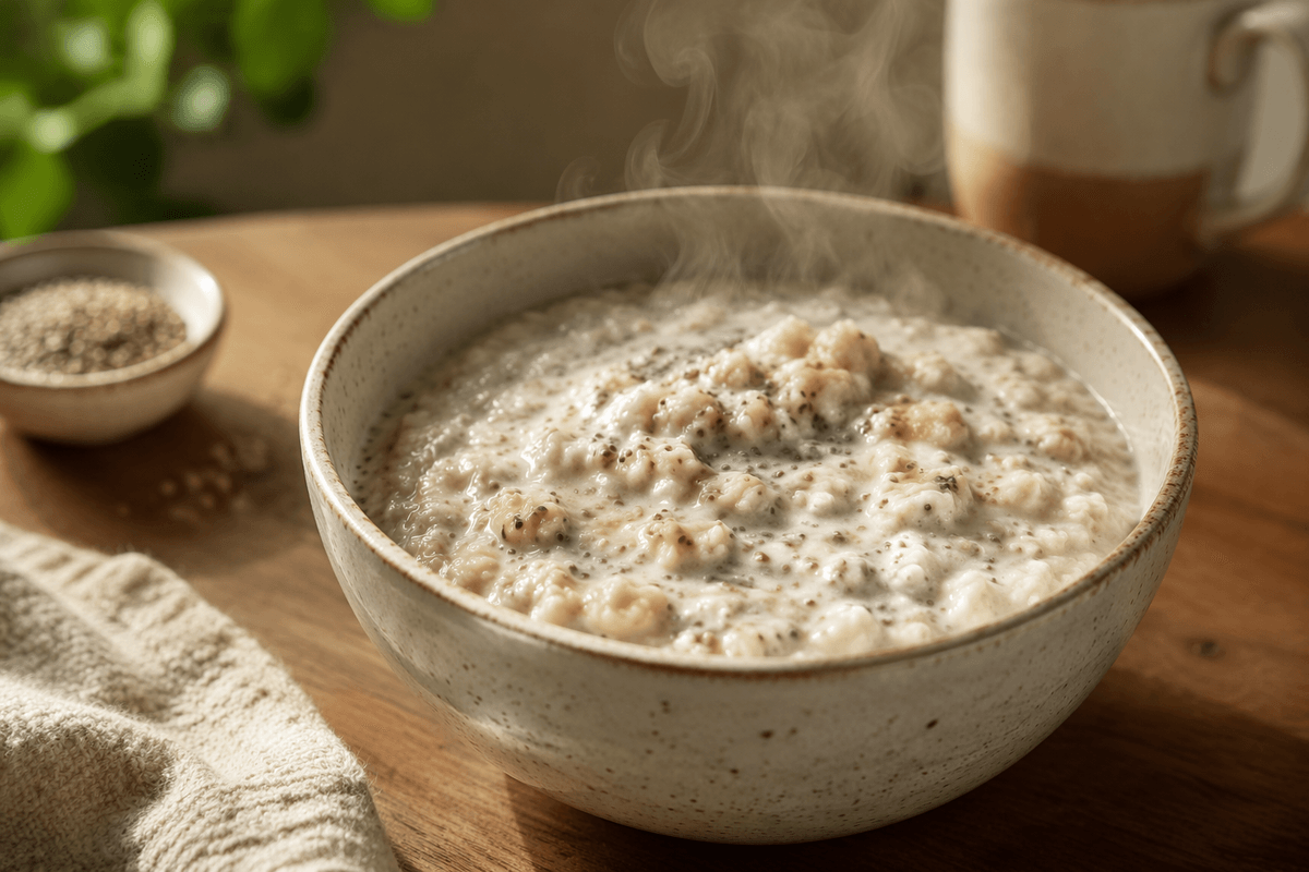 Oatmeal rewards small amounts more than big ones